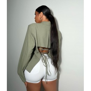 Blazer posterior con Tiras 2